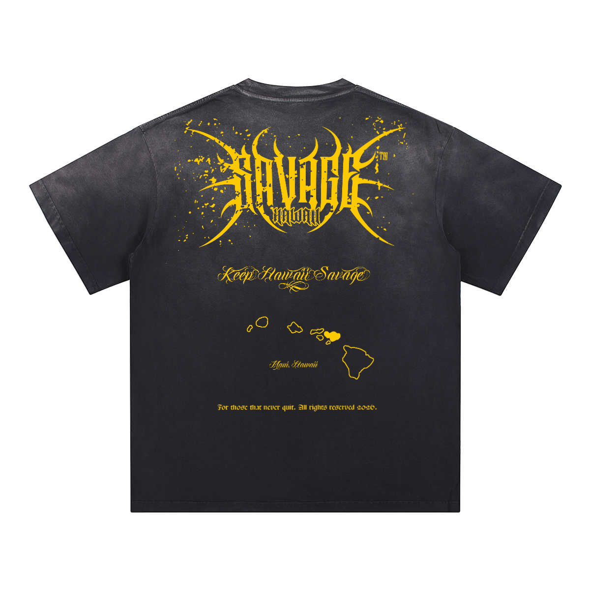 Keep Hawaii Savage Vintage Fade T-Shirt