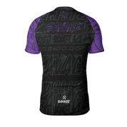 Savage Ranked Rash Guard - Purple