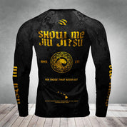 Kibo x Savage Jiu Jitsu Rashguard: Unleash Your Flow