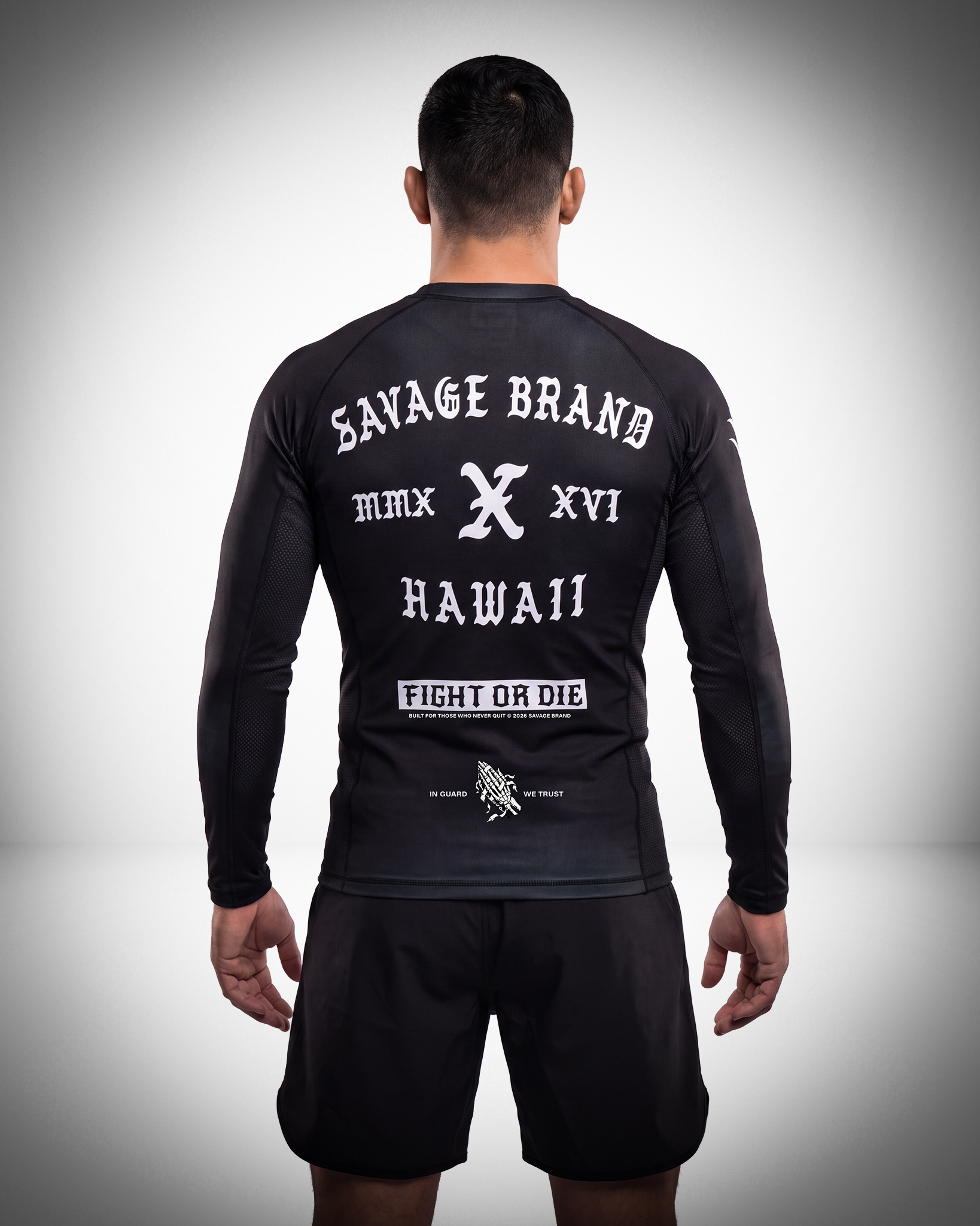 Fight or Die X Hawaii Rashguard