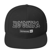 HoʻOkipa Snapback Hat — Black — front view
