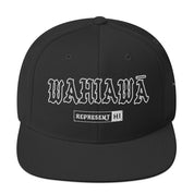 WAHIAWĀ Snapback Hat — Black — front view