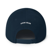 HonokaʻA Snapback Hat — Dark Navy — back view
