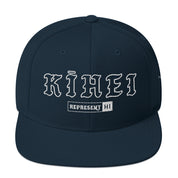 Kīhei Snapback Hat — Dark Navy — front view