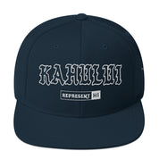 Kahului Snapback Hat — Dark Navy — front view