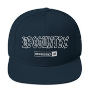 Upcountry Snapback Hat — Dark Navy — front view