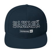 WAHIAWĀ Snapback Hat — Dark Navy — front view