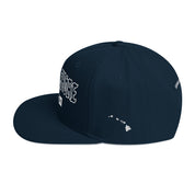 North Shore Snapback Hat — Dark Navy — left side view