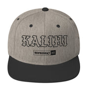 Kalihi Snapback Hat — Heather/Black — front view