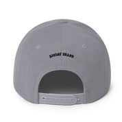 Lahaina Snapback Hat — Silver — back view