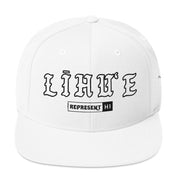 LīhuʻE Snapback Hat — White — front view