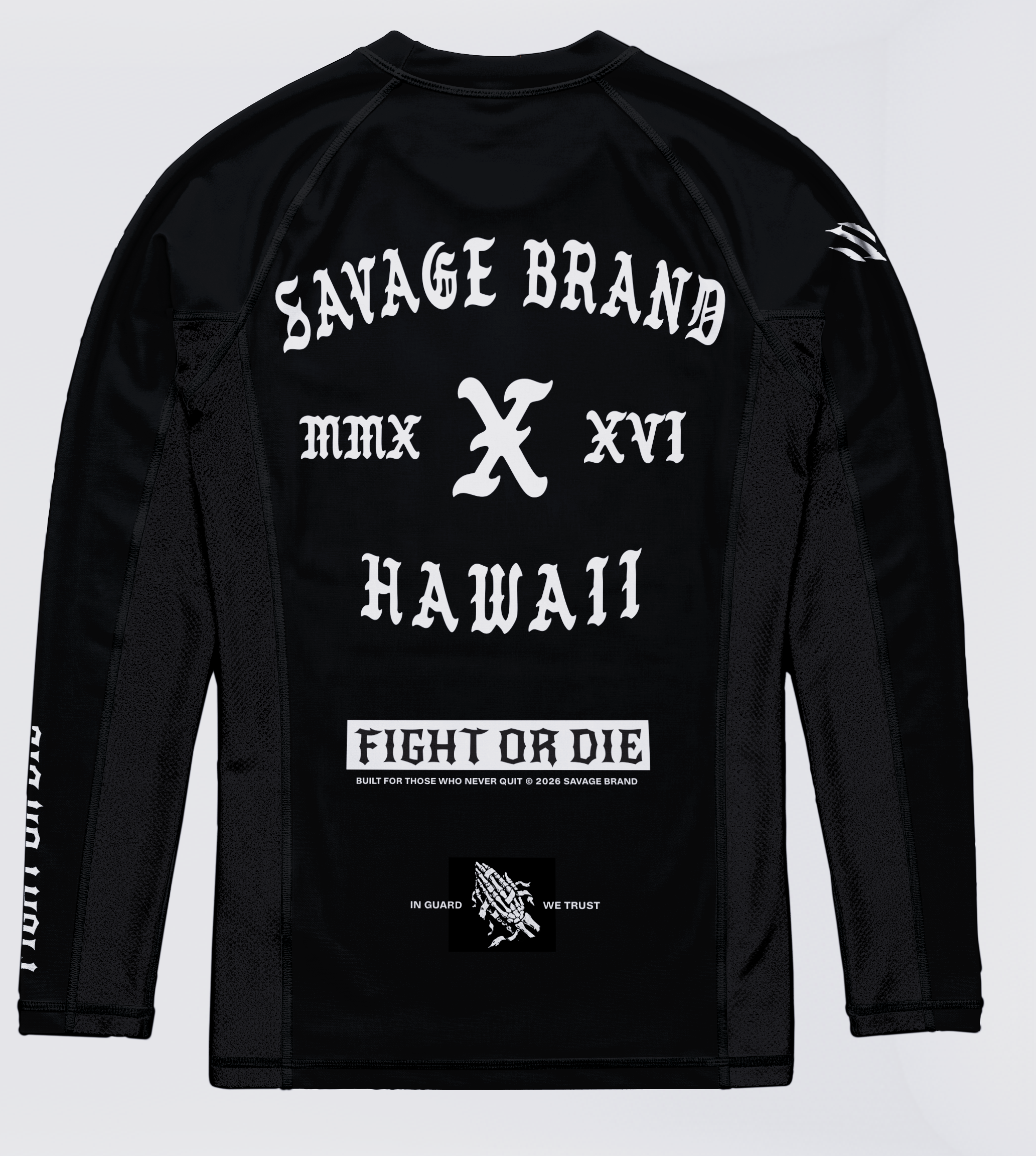 Fight or Die X Hawaii Rashguard