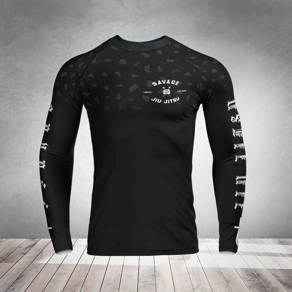 Savage OG Leopard Rash Guard