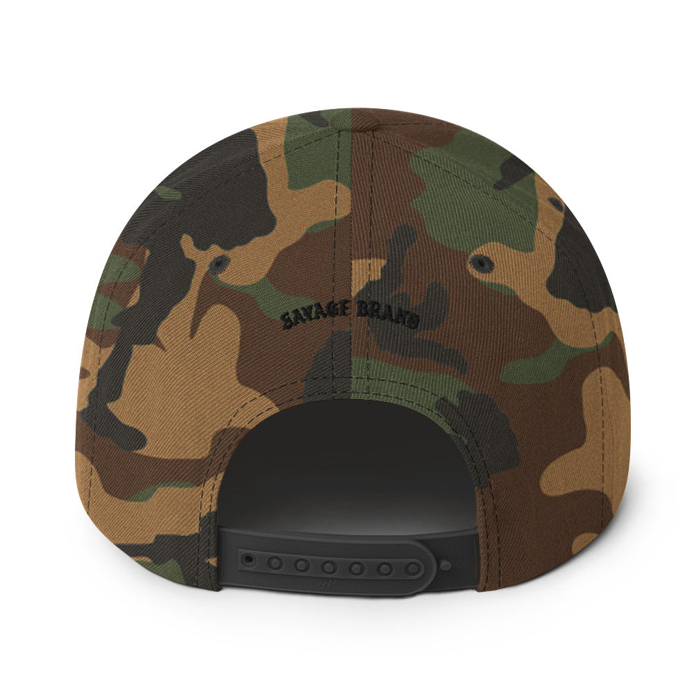 Kalihi 96819 Green Camo hat — Printful back