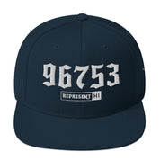 Kihei 96753 Snapback Hat | Dark Navy | Front | 4798