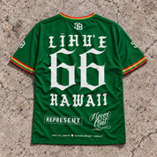 Lihue 66 Short-Sleeve Jersey Rasta - Back