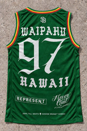 Waipahu 97 Jersey Tank Rasta - Back