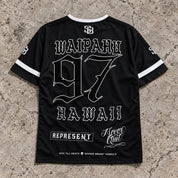 Waipahu 97 Short-Sleeve Jersey Black - Back