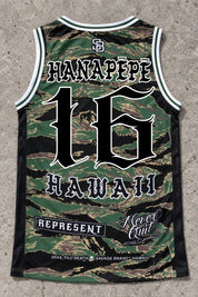 Hanapepe 16 Jersey Tank Camo - Back