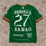 Honokaa 27 Short-Sleeve Jersey Rasta - Back