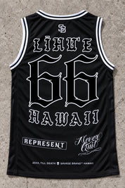 Lihue 66 Jersey Tank Black - Back