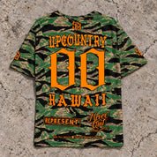 Upcountry 00 Short-Sleeve Jersey — Camo Orange — Back flat lay