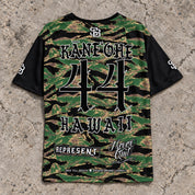 Kaneohe 44 Short-Sleeve Jersey Camo - Back