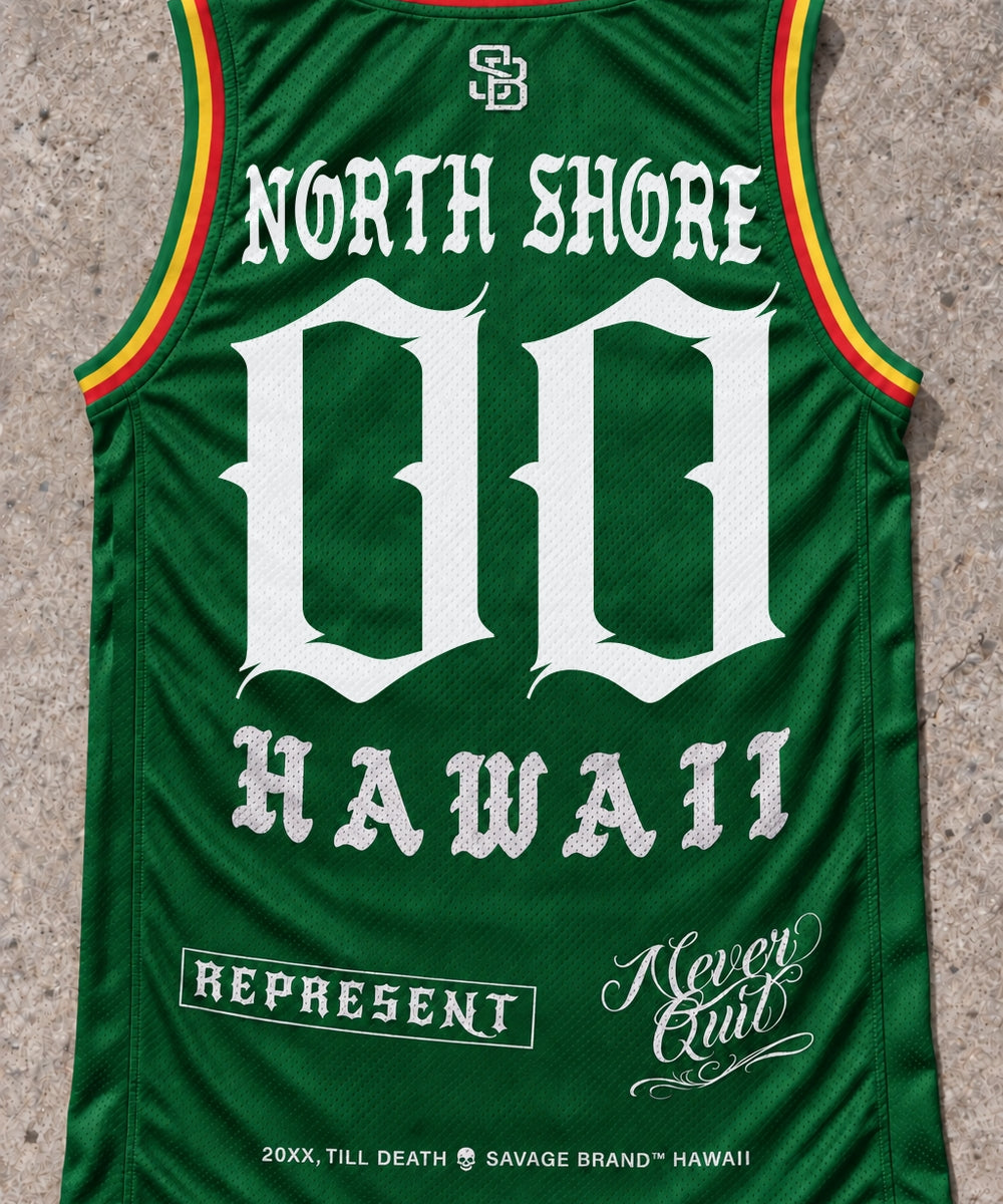 North Shore 00 Jersey Tank Rasta - Back