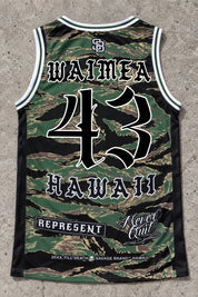 Waimea 43 Jersey Tank Camo - Back