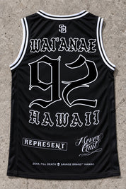 Waianae 92 Jersey Tank Black - Back