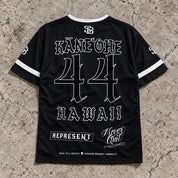 Kaneohe 44 Short-Sleeve Jersey Black - Back