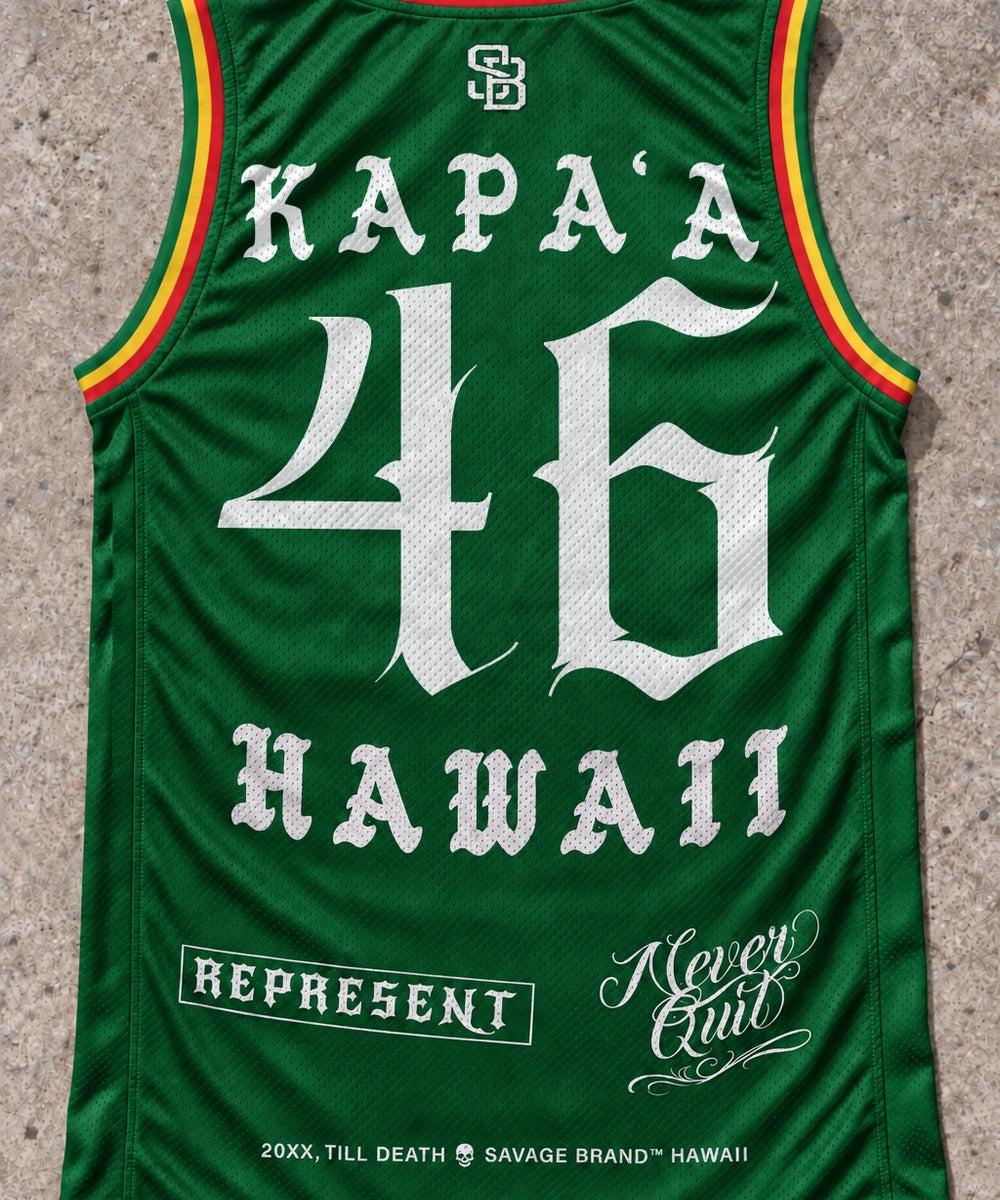 Kapaa 46 Jersey Tank Rasta - Back