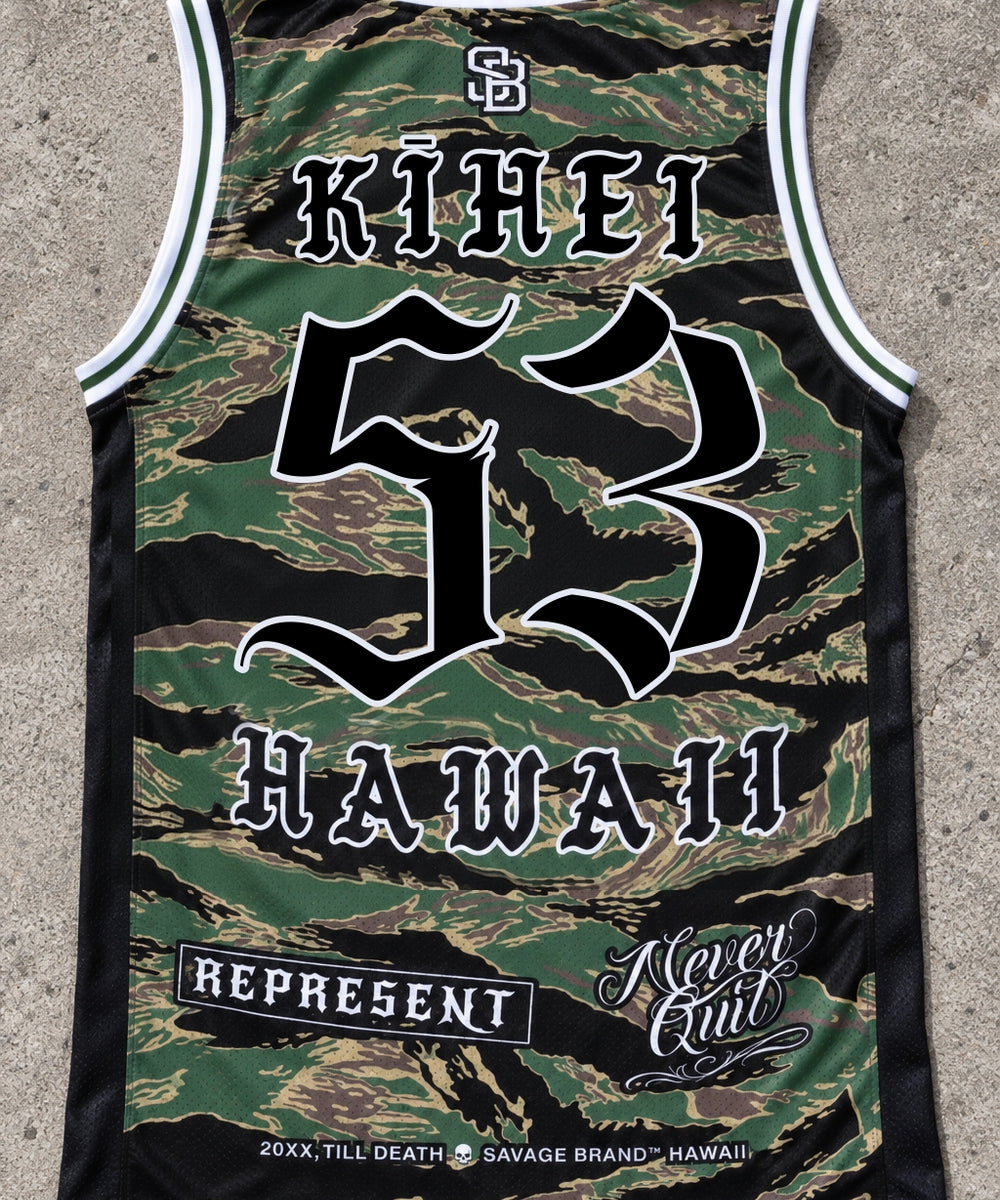 Kihei 53 Jersey Tank Camo - Back