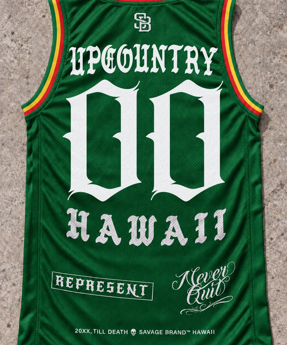 Upcountry 00 Jersey Tank Rasta - Back