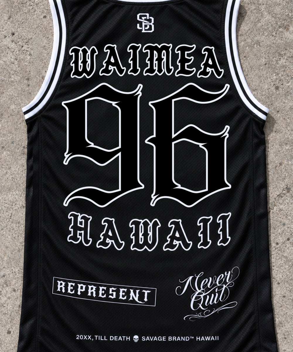 Waimea 96 Jersey Tank Black - Back