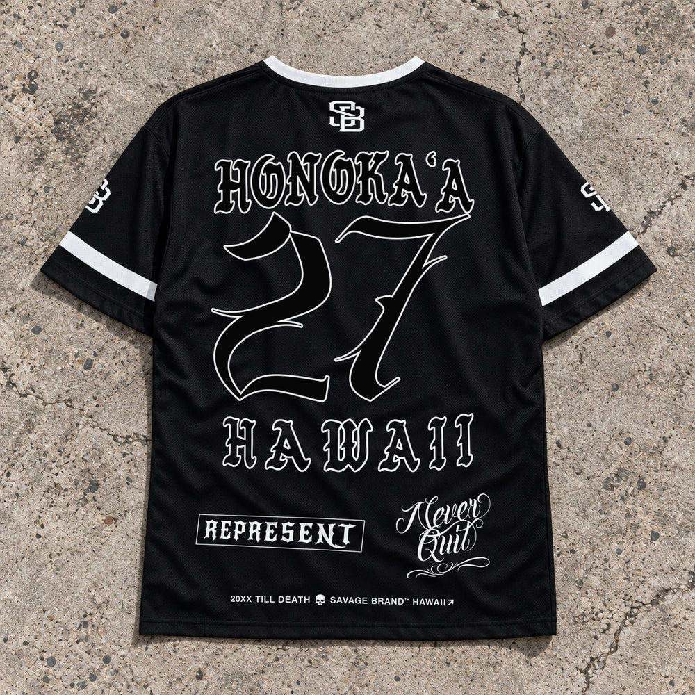 Honokaa 27 Short-Sleeve Jersey Black - Back