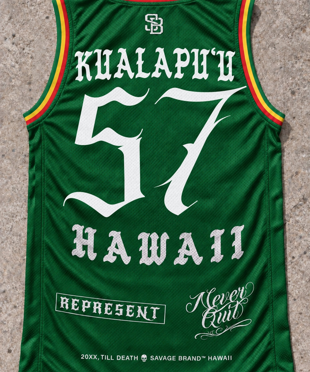 Kualapuu 57 Jersey Tank Rasta - Back