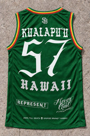 Kualapuu 57 Jersey Tank Rasta - Back