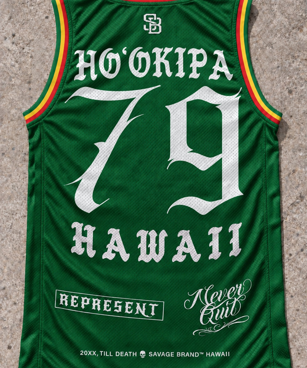 Hookipa 79 Jersey Tank Rasta - Back