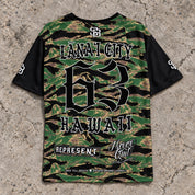 Lanai City 63 Short-Sleeve Jersey Camo - Back