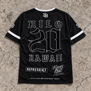Hilo 20 Short-Sleeve Jersey Black - Back