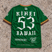 Kihei 53 Short-Sleeve Jersey Rasta - Back
