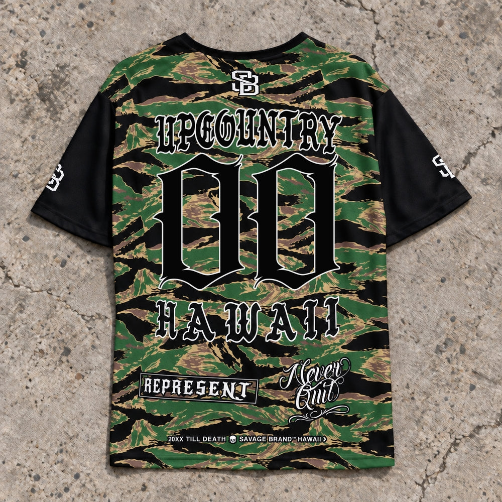 Upcountry 00 Short-Sleeve Jersey Camo - Back