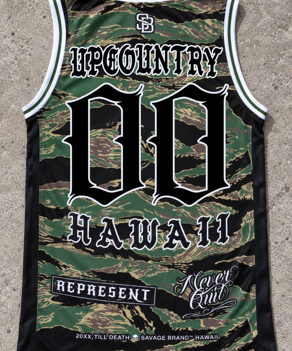 Upcountry 00 Jersey Tank Camo - Back