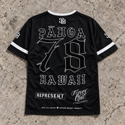 Pahoa 78 Short-Sleeve Jersey Black - Back