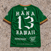 Hana 13 Short-Sleeve Jersey Rasta - Back