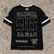 Waimea 96 Short-Sleeve Jersey Black - Back