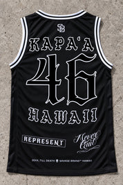 Kapaa 46 Jersey Tank Black - Back