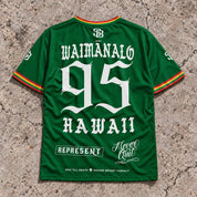 Waimanalo 95 Short-Sleeve Jersey Rasta - Back