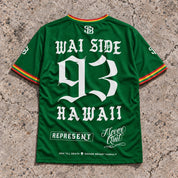 Wai Side 93 Short-Sleeve Jersey Rasta - Back